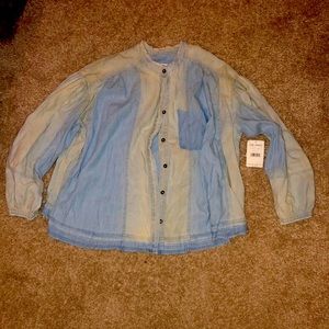 Free People swing jacket/top